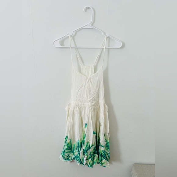 FREE PEOPLE Womens Tropical Oasis Jumper in White size S‎ - Picture 2 of 7